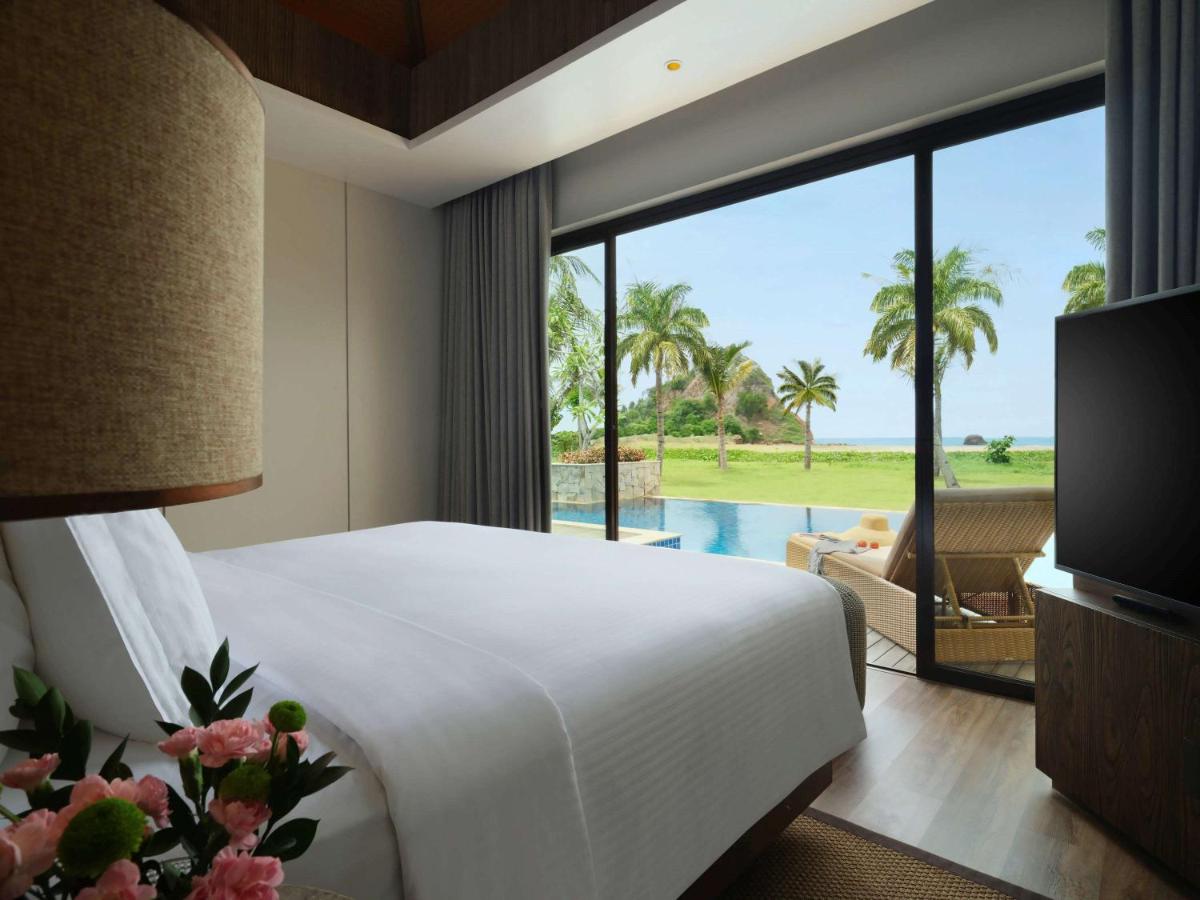 Bedroom suite with ocean views
