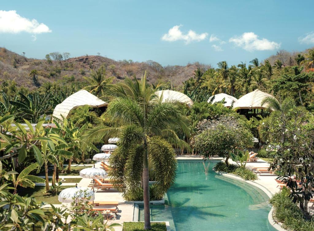 Outdoor pool at Origin Lombok