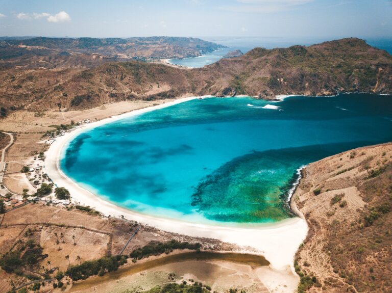 Mawun Beach in Lombok
